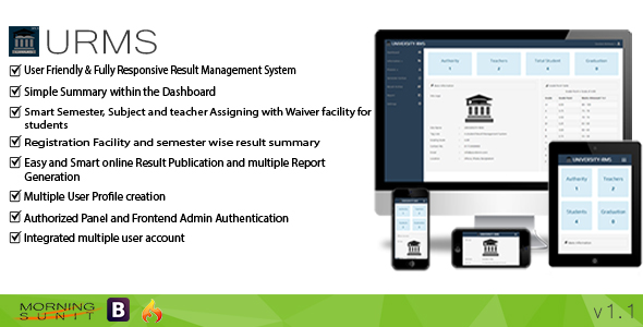 URMS - University Result Management System - CodeCanyon Item for Sale