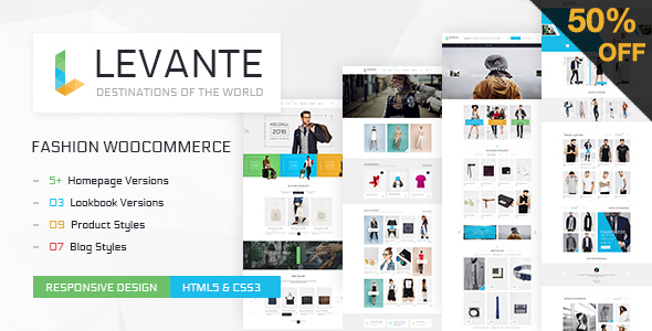 LEVANTE - Clean WooCommerce WordPress Theme - WooCommerce eCommerce