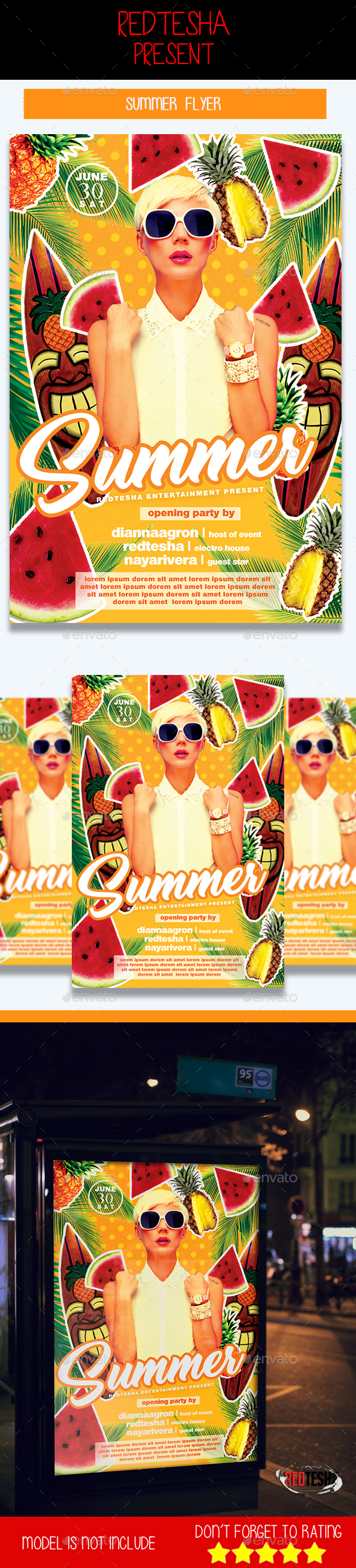 Summer Flyer - Events Flyers
