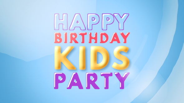 Birthday Opener - Birthday Kids