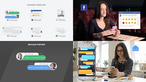 SMSMessages Chat Notify - VideoHive 20013166