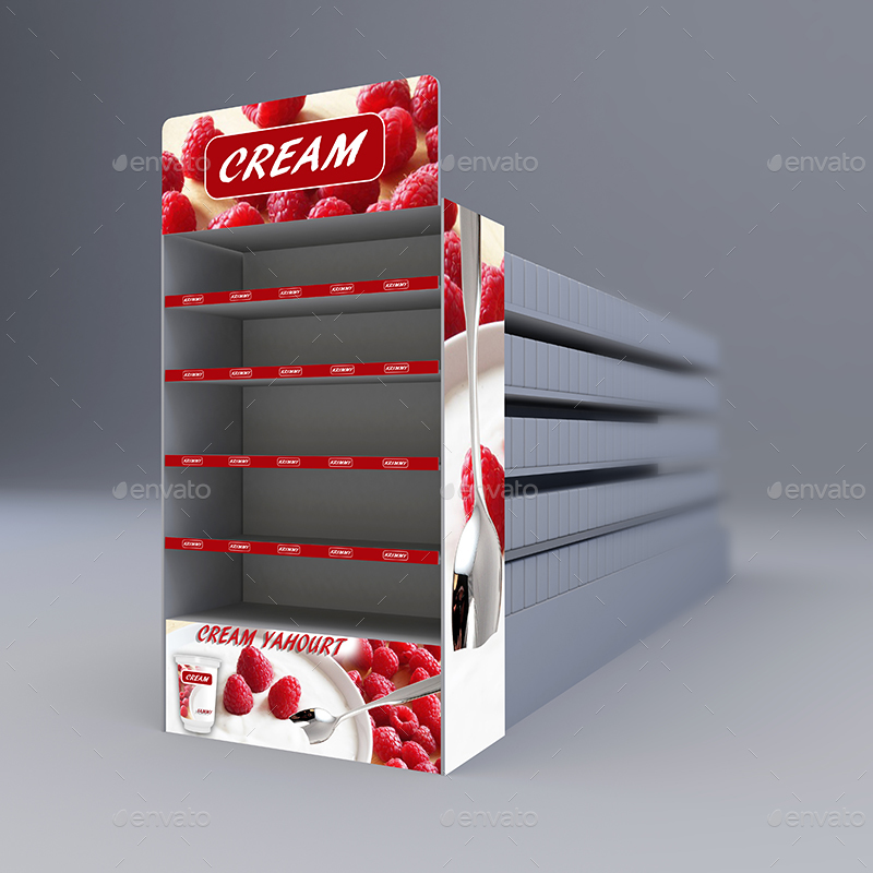 Download Super Market Aisle Mockup by pure3ddesign | GraphicRiver