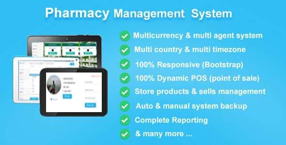 Pharmacy Management System, bootstrap POS CMS by nazrul2013 | CodeCanyon