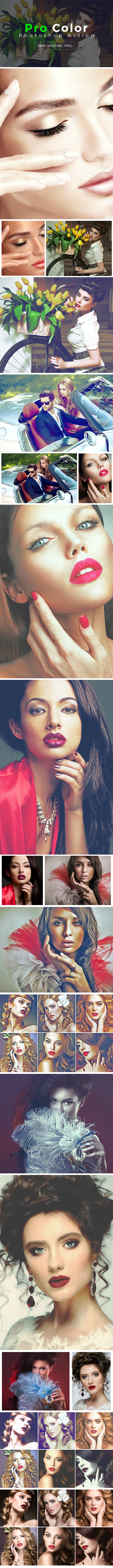 Pro Color Action - Actions Photoshop