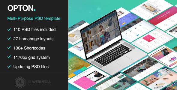 Opton - Multi-Purpose - ThemeForest 19130157