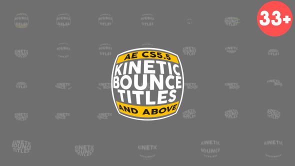 Kinetic Bounce Titles Pack