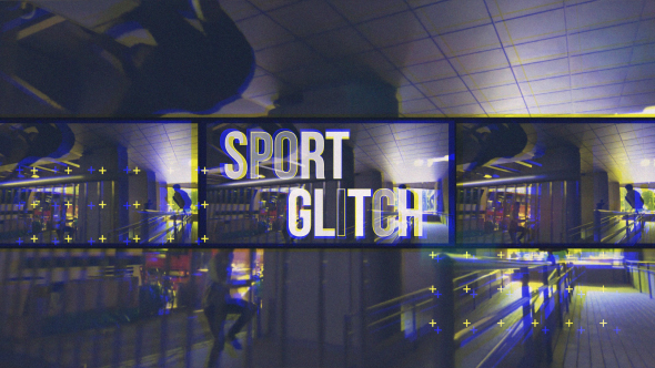 Sport Glitch Opener - VideoHive 20036121