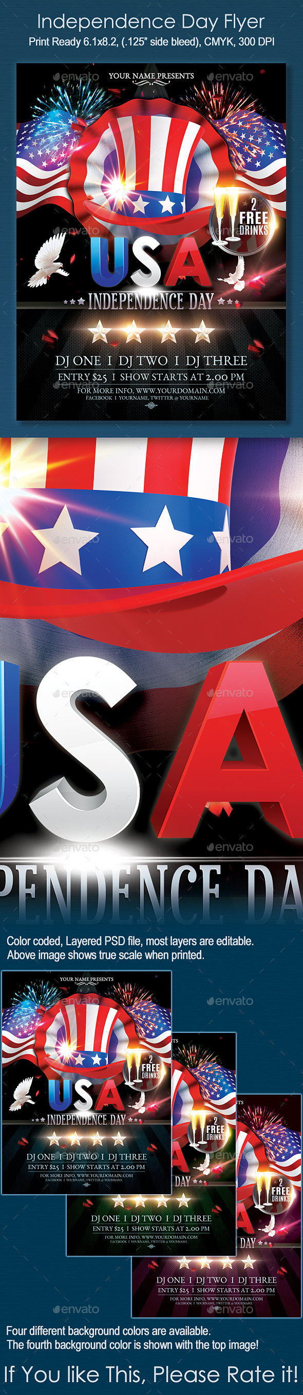 USA Independance Day - Holidays Events