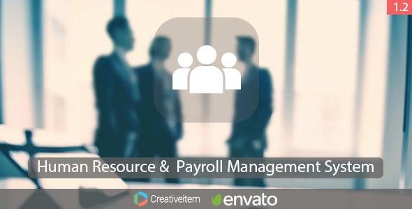 Human Resource & Payroll Management System - CodeCanyon Item for Sale