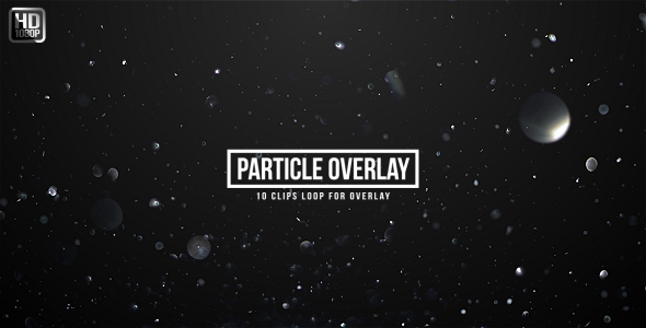 Particle Glittering Overlays, Motion Graphics | VideoHive