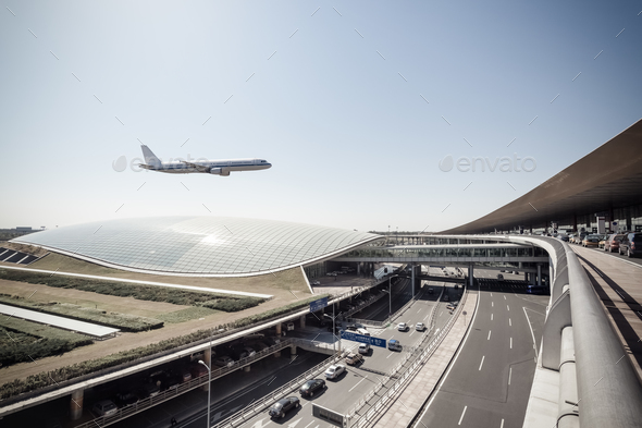 beijing international airport - Stock Photo - Images