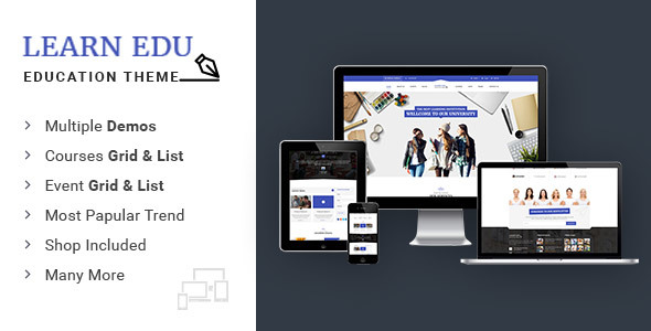 Learn Education HTML5 - ThemeForest 20039807