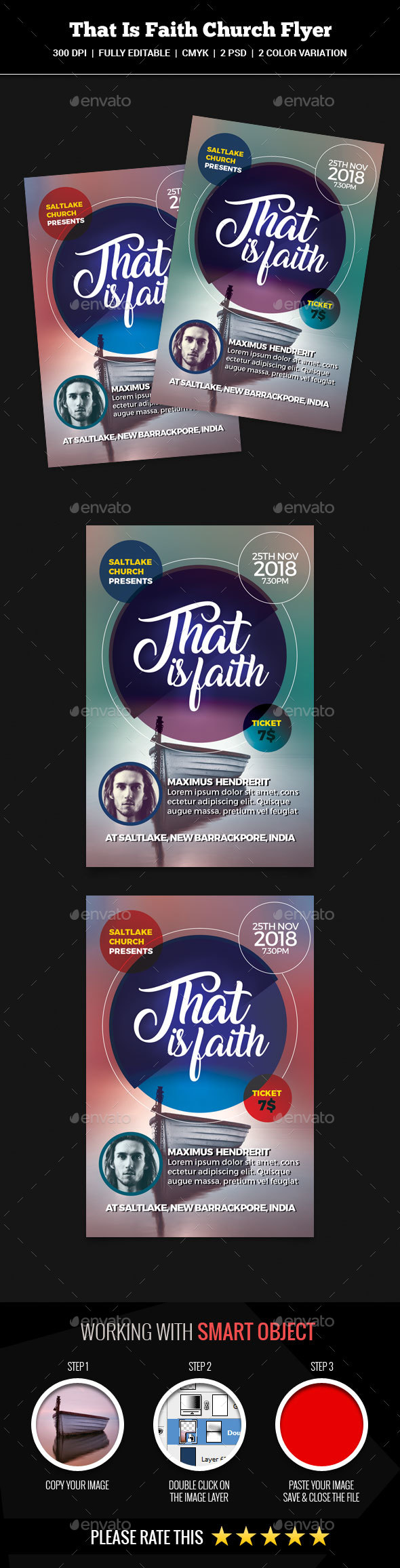 That Is Faith Church - Church Flyers