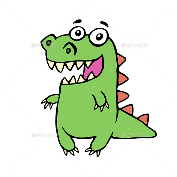 Cartoon Dragon - Monsters Characters