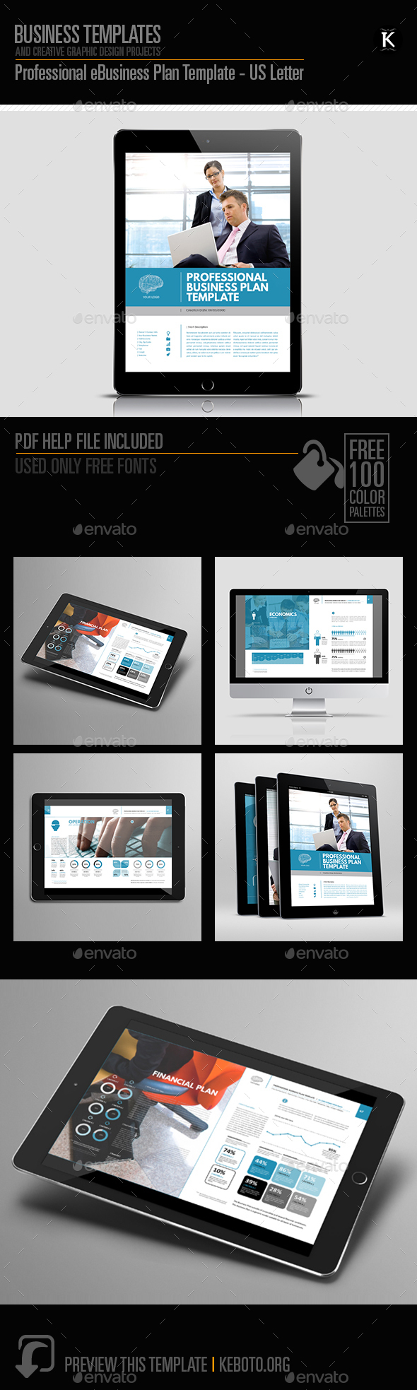 Professional eBusiness Plan Template US Letter Professional eBusiness Plan Template US Letter