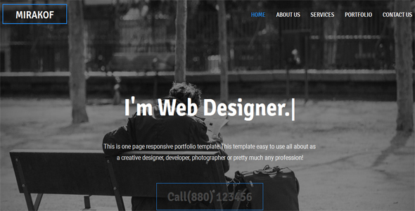 Mirakof - Personal - ThemeForest 19811451