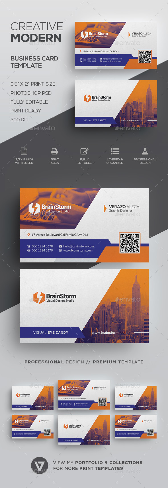 Creative Business Card Template - Creative Business Cards