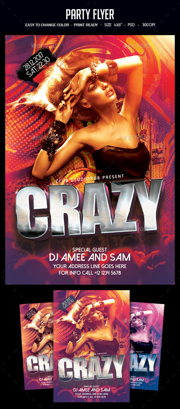 Party Flyer - Clubs & Parties Events