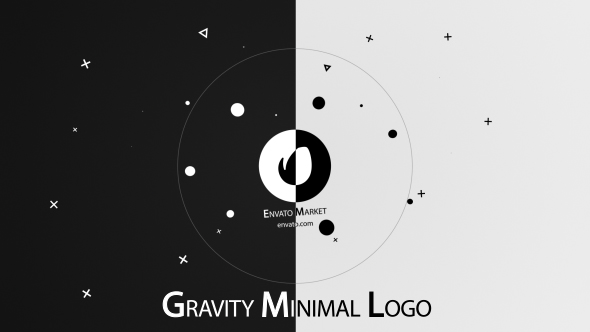 Gravity Minimal Logo - VideoHive 20043755