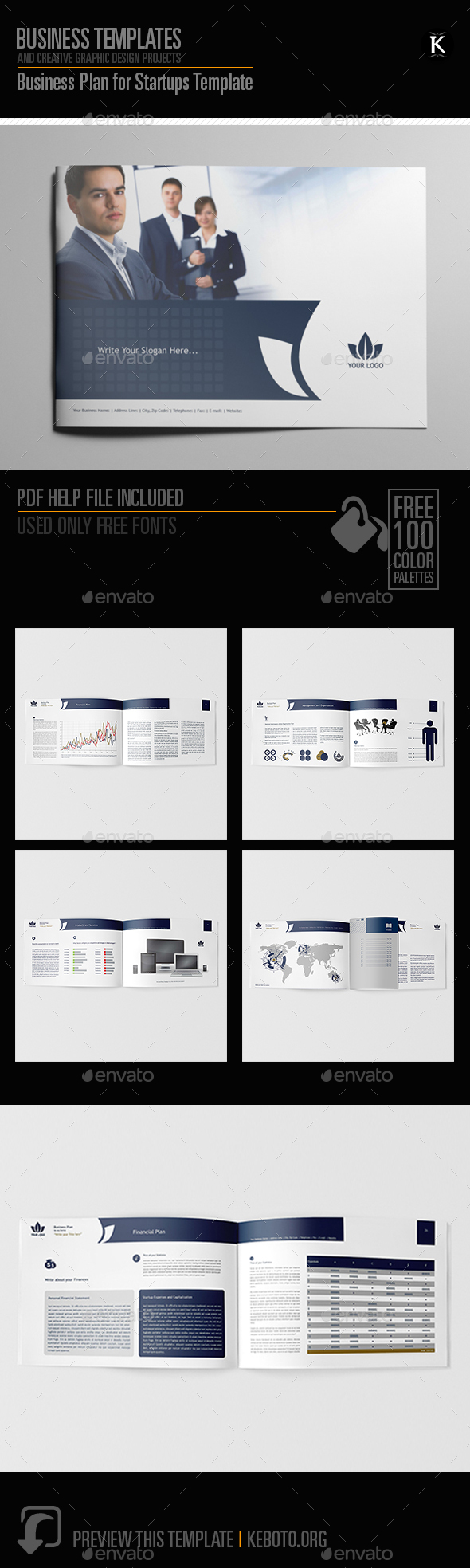 Business Plan for Startups Template Business Plan for Startups Template
