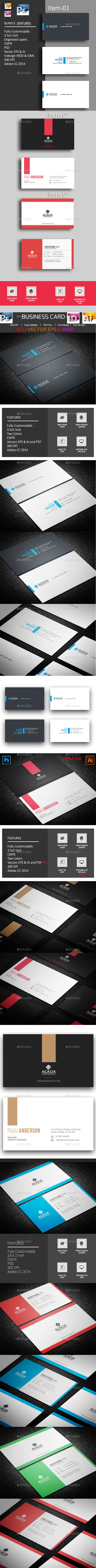 B. Card Bundle_14 (03 items) - Corporate Business Cards