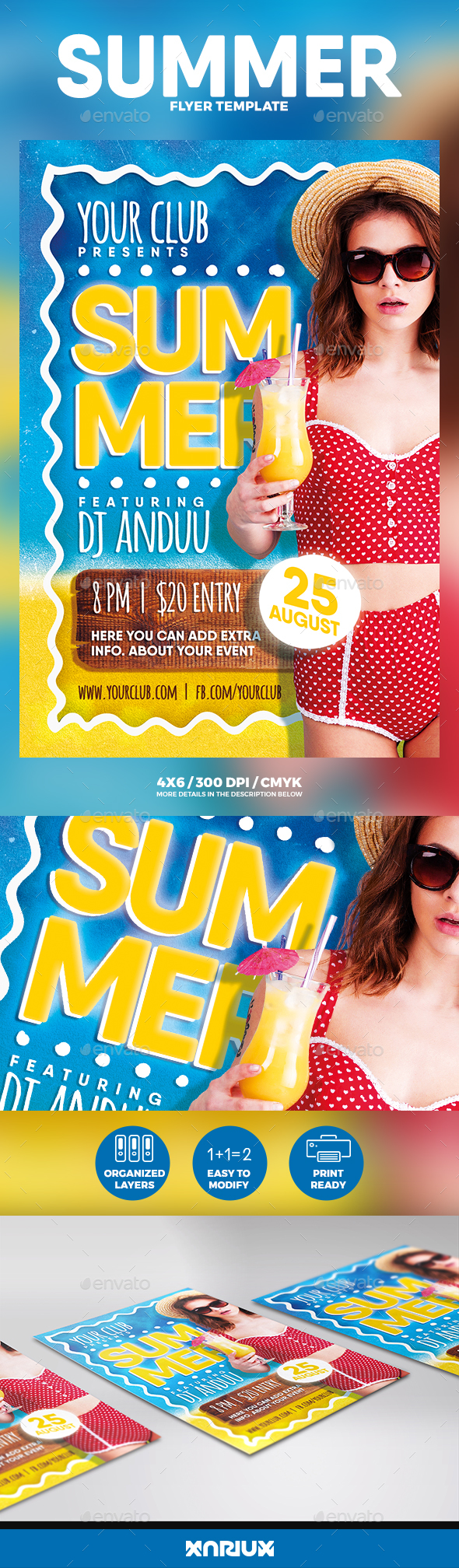 Summer Flyer - Events Flyers