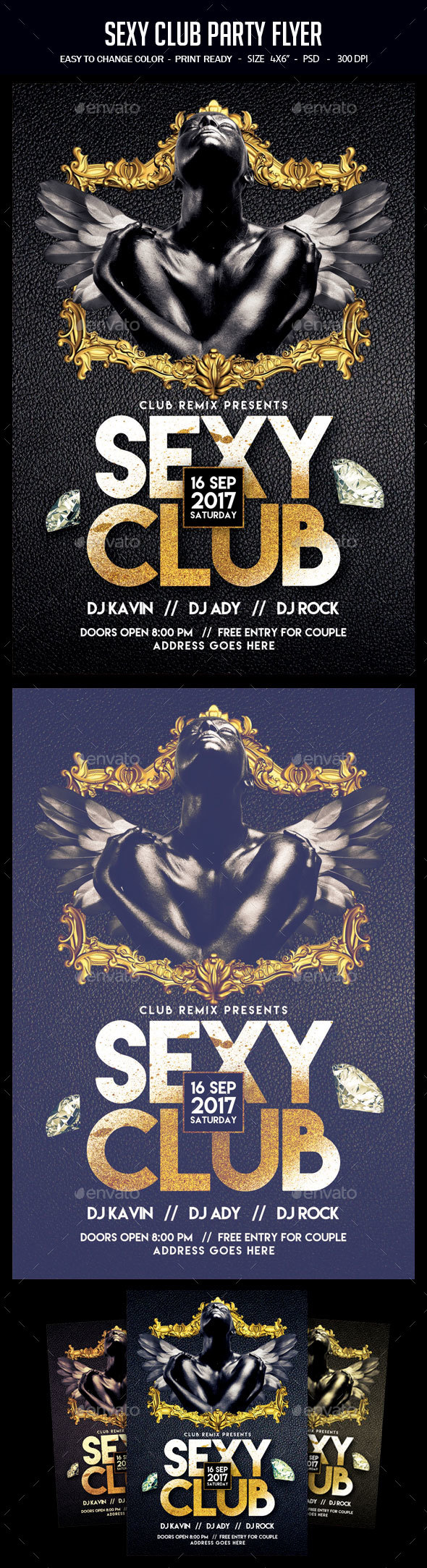 Sexy Club Party Flyer - Clubs & Parties Events