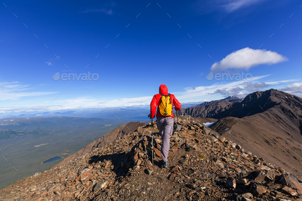 Hike in Canada - Stock Photo - Images