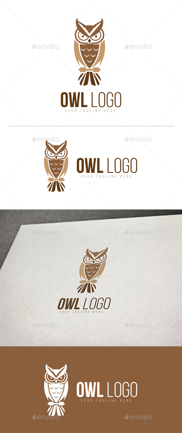 Owl Logo - Animals Logo Templates