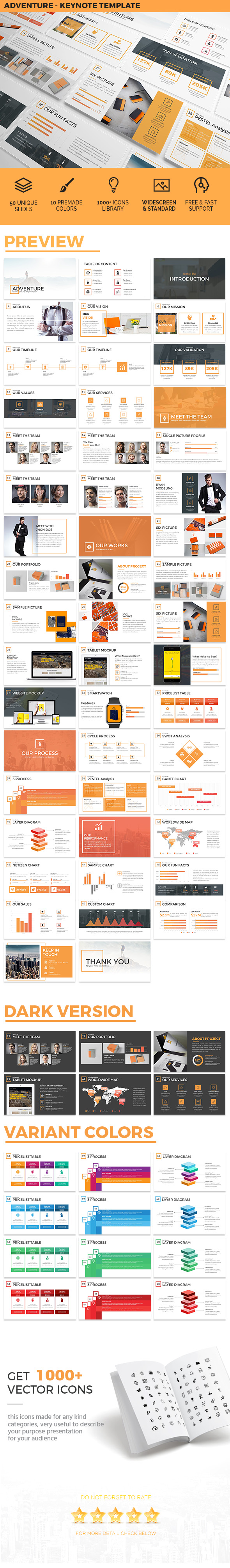 Adventure - Keynote Template Presentation - Business Keynote Templates
