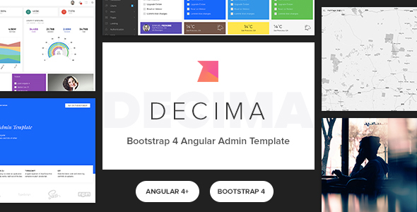 Excellent Decima - Bootstrap 4 Angular Admin Template