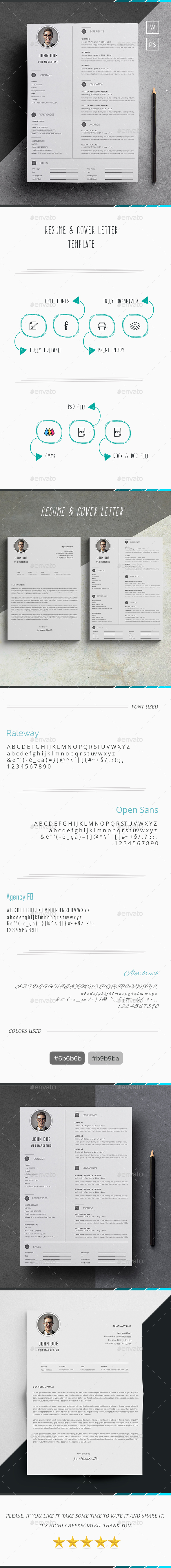 Resume - Doe - - Resumes Stationery