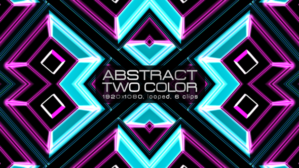 Abstract Two Color VJ Pack