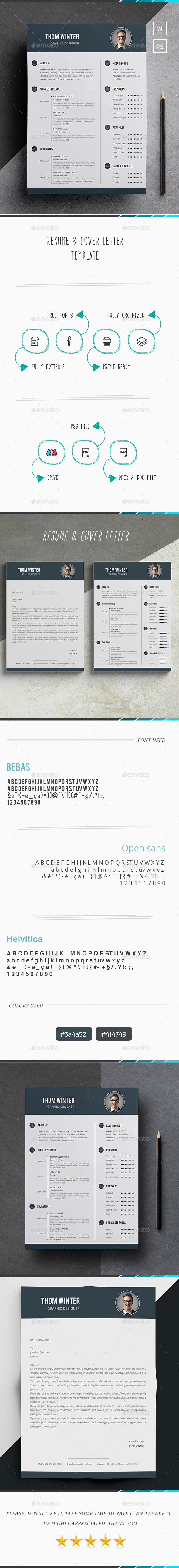 Resume - Winter - - Resumes Stationery