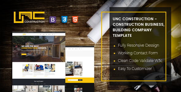 Unc Construction Business - ThemeForest 19982936