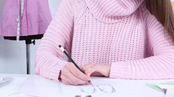 Fashion Designer Embodies Her Ideas, She Is Very Talented and Young. alt