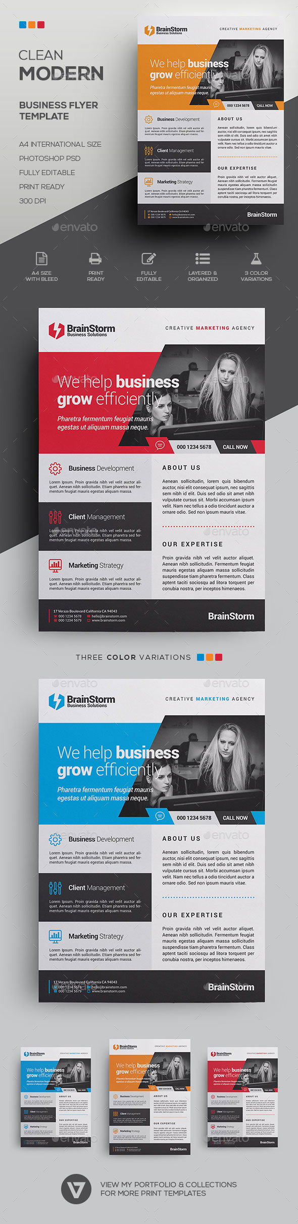 Corporate Flyer Template - Corporate Flyers