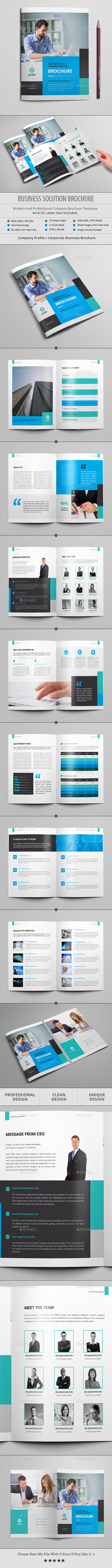Business Solution Brochure - Brochures Print Templates