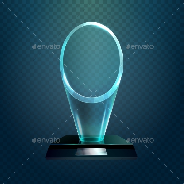 Conic Sport Trophy or Glassware Prize - Miscellaneous Vectors