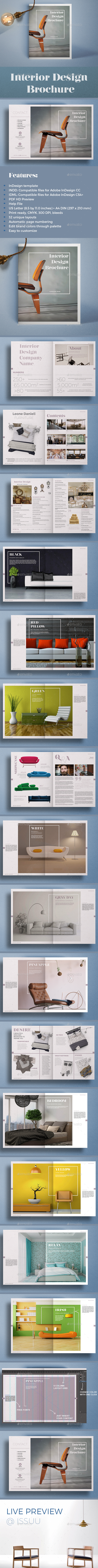 Interior Design Brochure - Catalogs Brochures