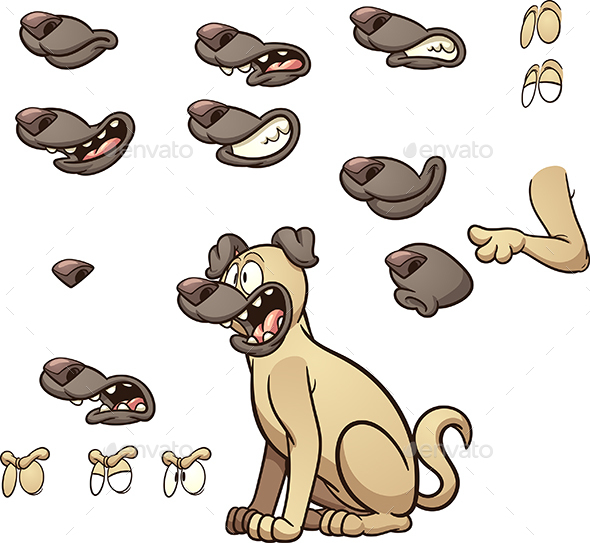 Cartoon Dog - Animals Characters
