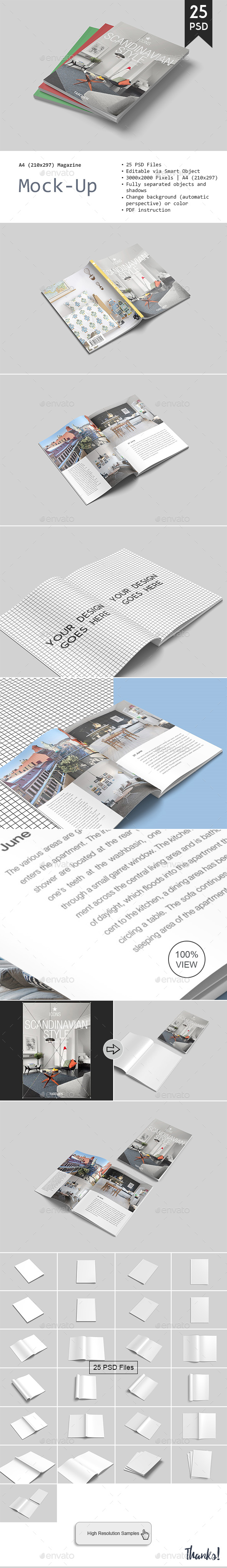 Magazine Mockup - Magazines Print