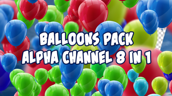 Balloons Pack V1 8 in 1