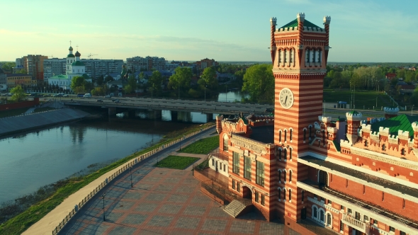 VideoHive Flight Above Yoshkar-Ola Russia 20068412 VideoHive Flight Above Yoshkar-Ola Russia 20068412