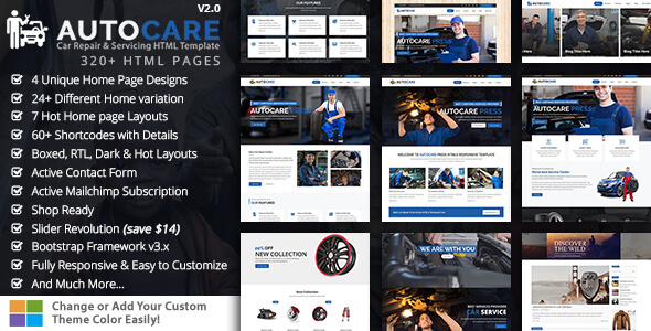 AutoCare - Car - ThemeForest 19513401