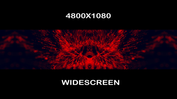 Abstract Red Dragon Widescreen