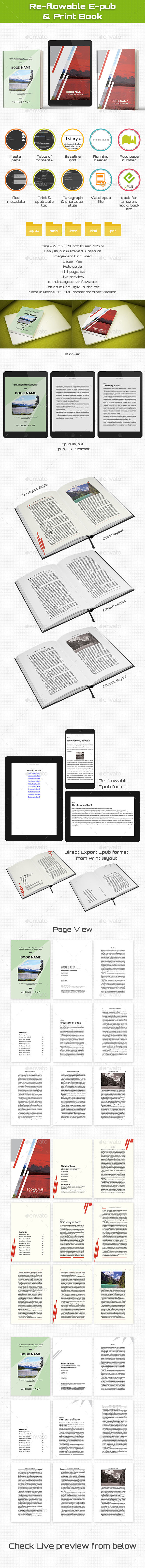Reflowable Epub & Book Template - ePublishing