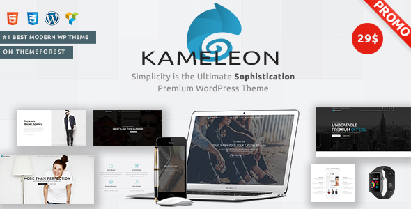 Kameleon | Responsive Creative Theme - Creative WordPress