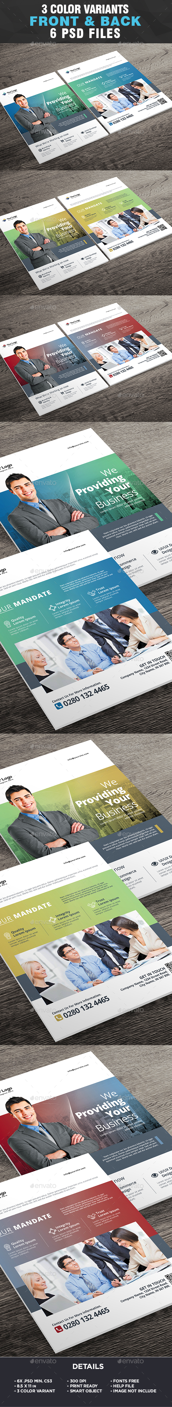 Corporate Business Flyer Template - Corporate Flyers