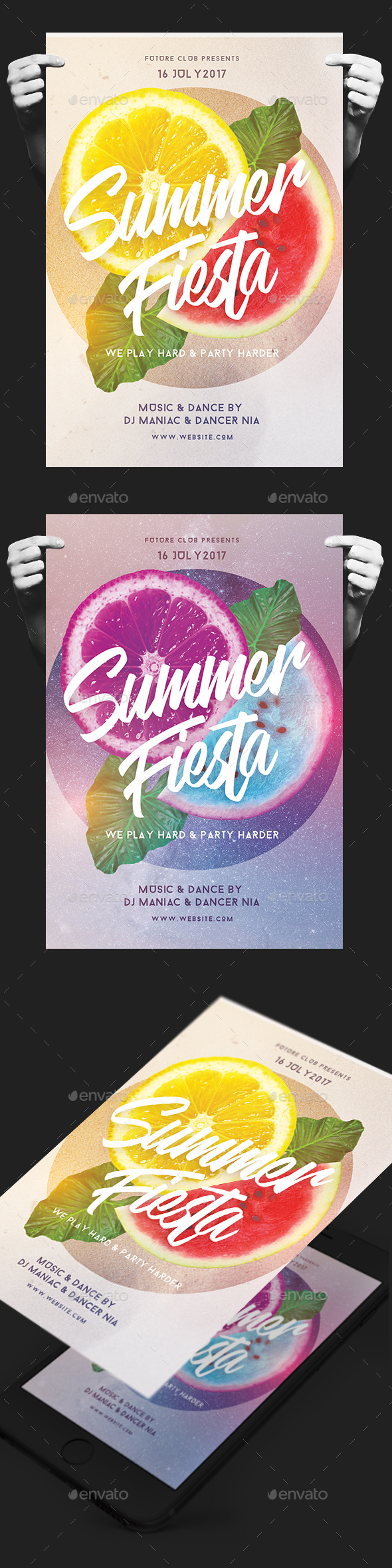 Summer Party Flyer - Clubs & Parties Events